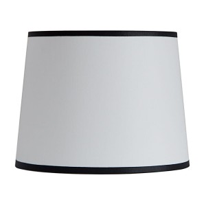 Abażur Chic Biało-Czarny 20x15x13cm