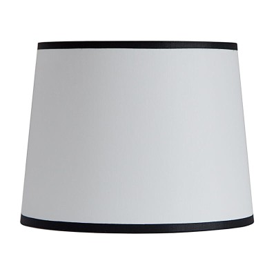 Abażur Chic Biało-Czarny 20x15x13cm