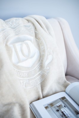 Personalizowany Koc Zielony z Haftem Monogram 150x200cm 8