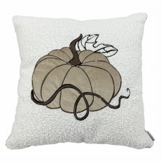Poduszka Haftowana Dekoracyjna Dynia Pumpkin - Różne Kolory Tkanin
