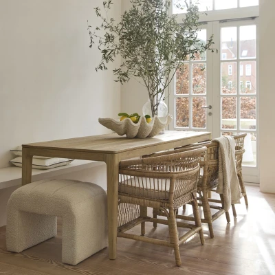 Rattanowe Krzesło do Jadalni Victoria Falls Riviera Maison 73x64x81cm 6