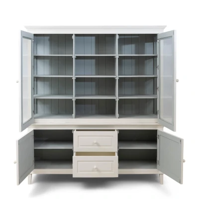Kredens Biały Bedford Riviera Maison 196x50x220cm 4