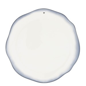 Talerz Obiadowy Iris Blue Edge Bastion Collection