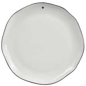 Talerz Obiadowy Black Heart Bastion Collection