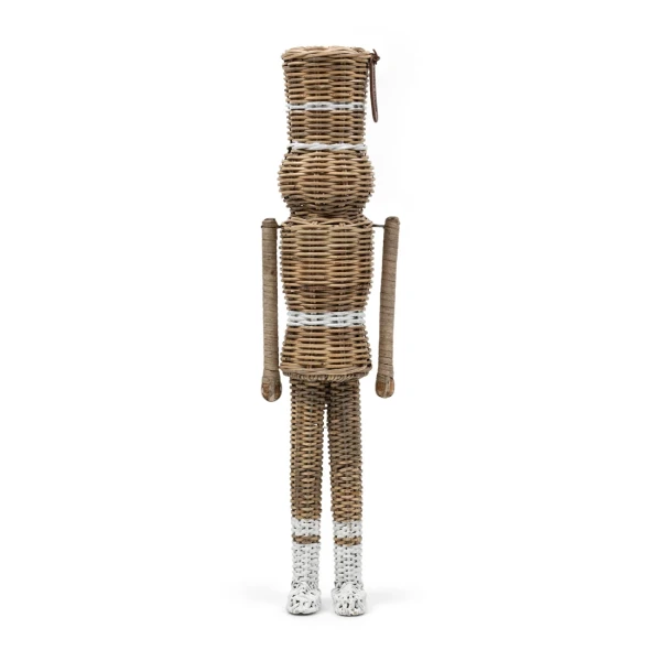 Dekoracja Rattanowy Dziadek do Orzechów  Riviera Maison Wys.  50cm