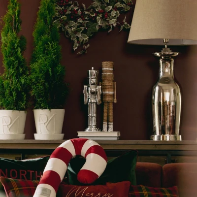 Dekoracja Rattanowy Dziadek do Orzechów  Riviera Maison Wys.  50cm 4