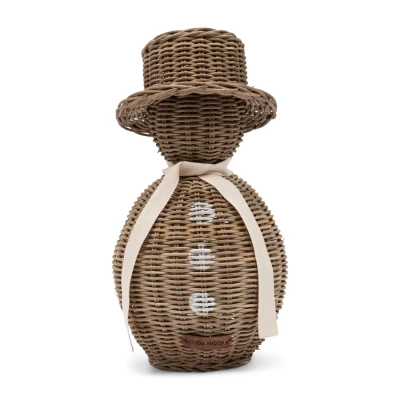 Dekoracja Rattanowy Bałwanek Snowman Riviera Maison Wys. 41cm 3