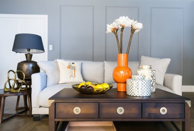 Stolik Kawowy Drewniany Balmoral Laura Ashley Kasztan 110x60x47cm 3