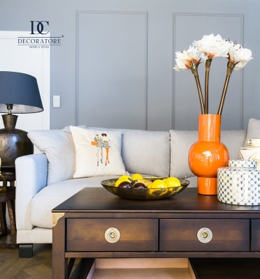 Stolik Kawowy Drewniany Balmoral Laura Ashley Kasztan 110x60x47cm 11