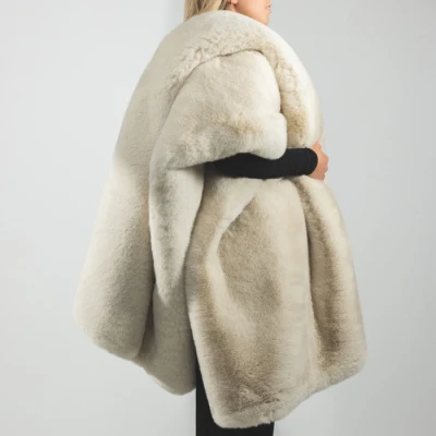Pled Futerko Faux Fur  180x130cm Riviera Maison 6