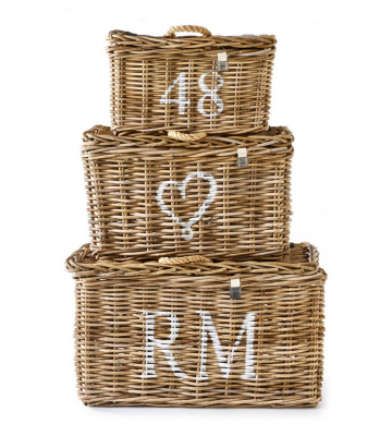 Zestaw Trzech Koszy Rattanowych RM Classic Riviera Maison 2