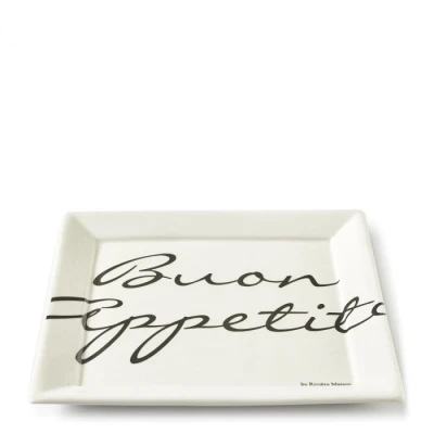 Talerz Buon Appetito 26x26cm Riviera Maison 2