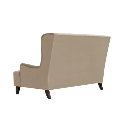 2,5 Osobowa Sofa Maestro Chesterfield z Wysokim Oparciem 180x99x112cm - Różne Kolory Tkanin 4