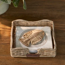 Serwetnik Rustic Rattan Fish Riviera Maison