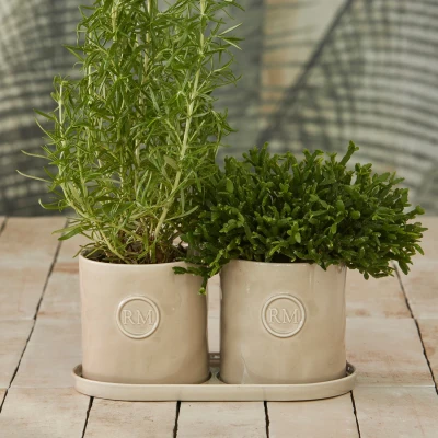 Osłonki na Zioła Portofino Herbs Set Riviera Maison 4