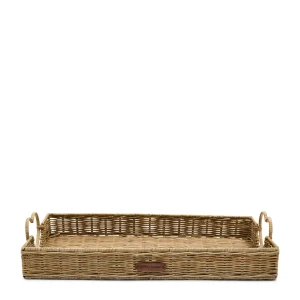 Taca Rattanowa Happy Heart 51x30cm Riviera Maison
