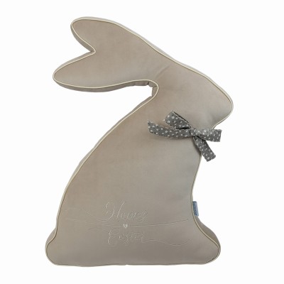 Poduszka 3D Zajączek XL z Kokardą - różne kolory  2