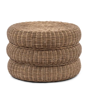 Puf Rustic Rattan Macaron Riviera Maison