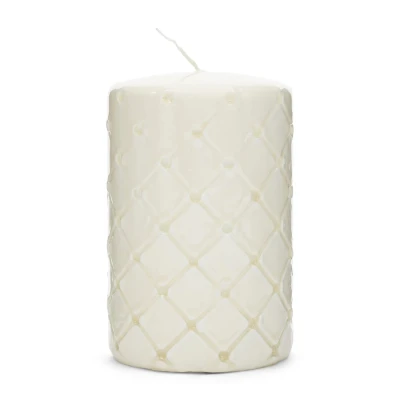 Świeca Biała RM Pillar Wys. 15cm Riviera Maison