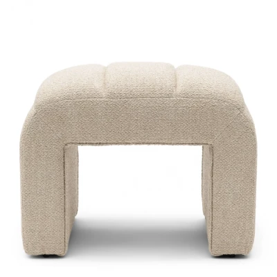 Puf Brera Boucle Natural Grey Riviera Maison 2