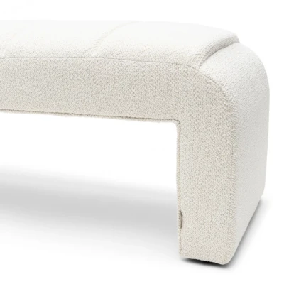 Puf Ławka Brera Boucle White Riviera Maison 4