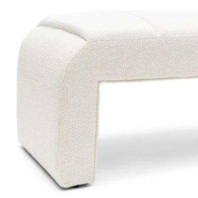 Puf Ławka Brera Boucle White Riviera Maison 5