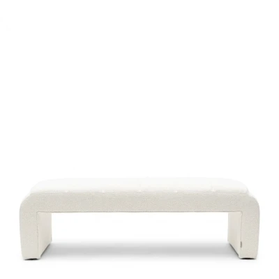 Puf Ławka Brera Boucle White Riviera Maison 2