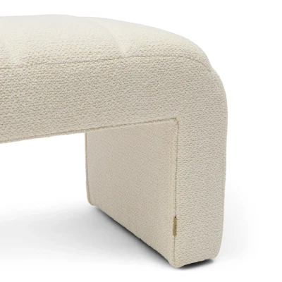 Puf Brera Boucle White Riviera Maison 5
