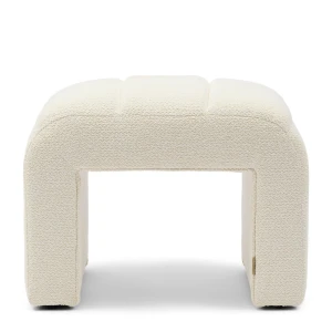 Puf Brera Boucle White Riviera Maison