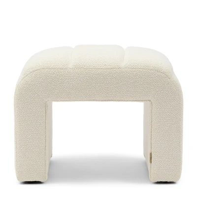 Puf Brera Boucle White Riviera Maison 2