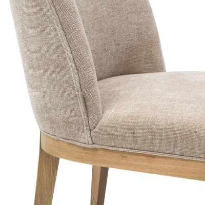 Krzesło do Jadalni Whistler Beżowe Riviera Maison 84cmx51cmx62.4cm 9