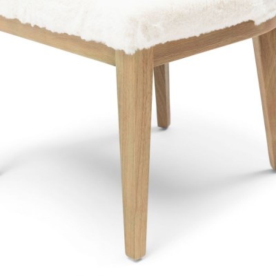 Krzesło do Jadalni Whistler Białe Riviera Maison 84cmx51cmx62.4cm 9