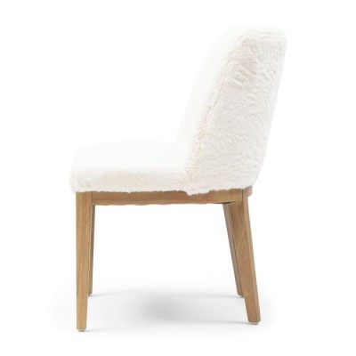 Krzesło do Jadalni Whistler Białe Riviera Maison 84cmx51cmx62.4cm 3