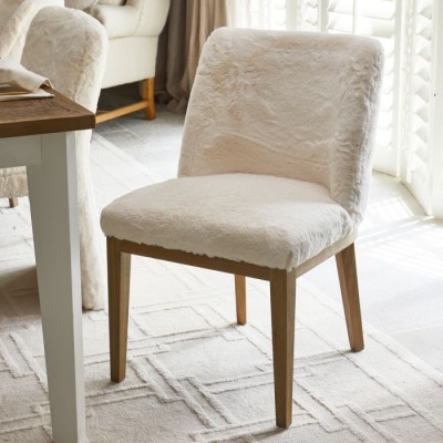 Krzesło do Jadalni Whistler Białe Riviera Maison 84cmx51cmx62.4cm 5