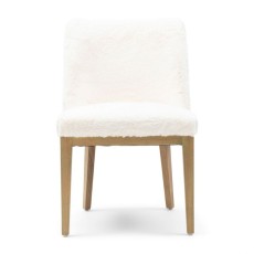 Krzesło do Jadalni Whistler Białe Riviera Maison 84cmx51cmx62.4cm