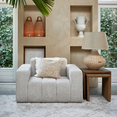 Rattanowa Podstawa Lampy Novi Riviera Maison Wys. 48cm 6