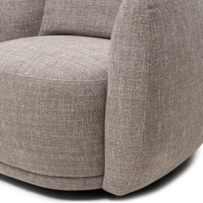 Fotel Obrotowy Leonardo Taupe Riviera Maison 8