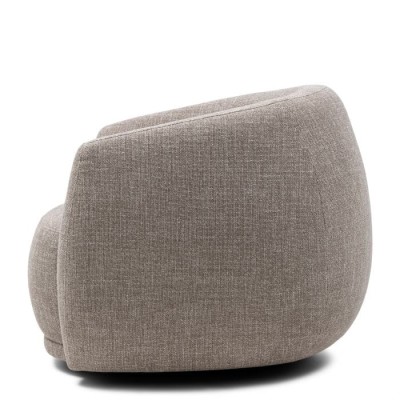 Fotel Obrotowy Leonardo Taupe Riviera Maison 5