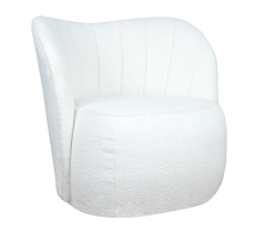 Designerski Fotel Tapicerowany Coline - Różne Kolory Tkanin