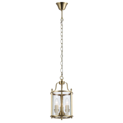 Lampa Wisząca New York Mosiądz 37x20cm 3