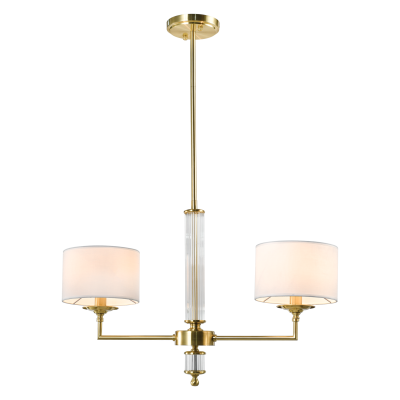 Klasyczna Lampa Wisząca Sutton Mosiądz 47x72cm 2