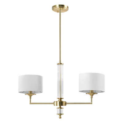 Klasyczna Lampa Wisząca Sutton Mosiądz 47x72cm 3