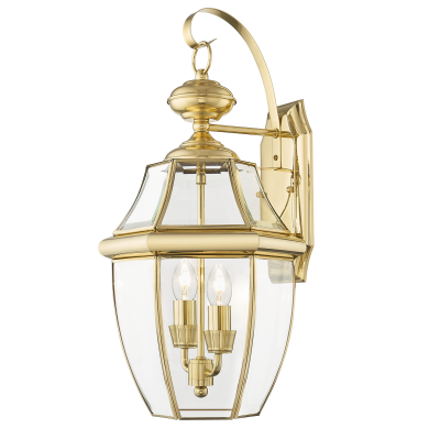 Elegancki Kinkiet Whitley Złoty 25x52cm 2