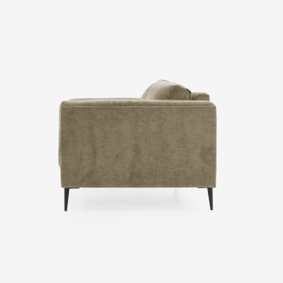 Elegancka Sofa 2 Osobowa  Castello 155x105x81 - Opcje Wyboru Tkaniny 5