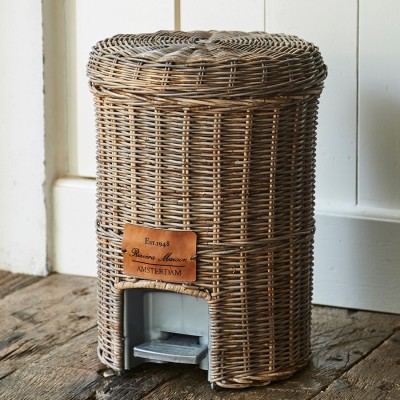 Kosz na Śmieci Rustic Rattan Classic Riviera Maison 3
