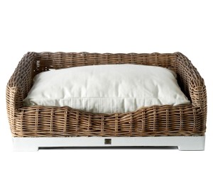 Stylowe Legowisko dla psa Rustic Rattan Riviera Maison