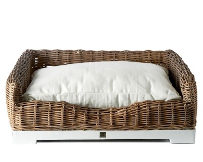 Stylowe Legowisko dla psa Rustic Rattan Riviera Maison 2