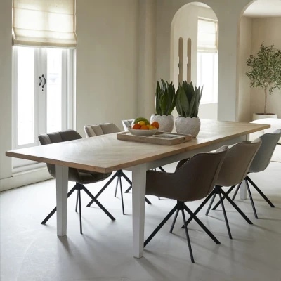 Fotel Obrotowy do Jadalni Carnaby Natural Riviera Maison 5