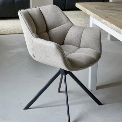 Fotel Obrotowy do Jadalni Carnaby Natural Riviera Maison 4