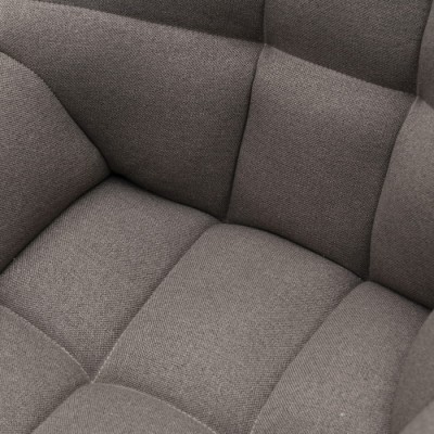 Fotel Obrotowy do Jadalni Carnaby Dark Taupe Riviera Maison 8